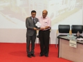 Mr. Mohd. Bilal A. Bhada receiving memento from the Founder member of ISTD Silvassa Chapter